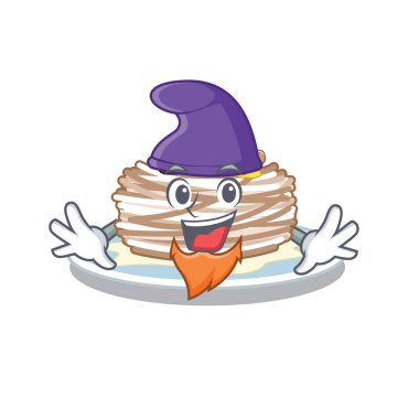 Elf kataifi karikatür kase servis edilir