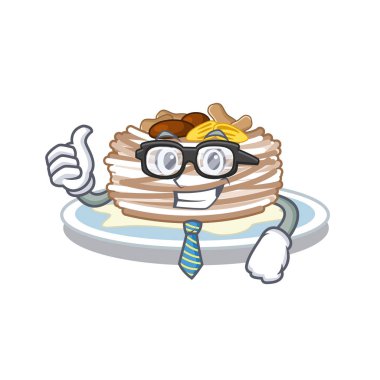 Bir yönetim kurulu üzerinde işadamı kataifi karakteri