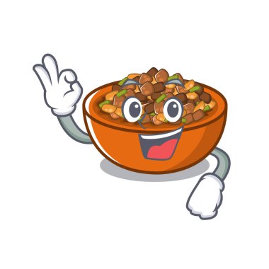 Bir maskot tamam kung pao tavuk