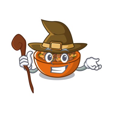 Karakter şeklinde Cadı kung pao tavuk