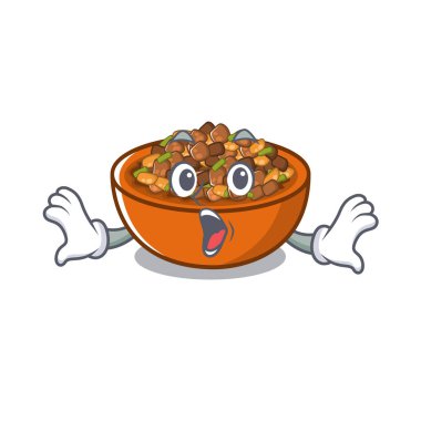 Karakter şeklinde şaşırttı kung pao tavuk