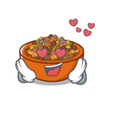 Karakter şeklinde aşk kung pao tavuk