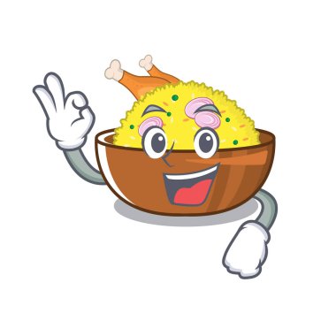 Tamam tavuk biryani karakter tavada pişmiş