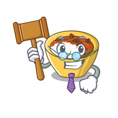 Karakter şeklinde Yargıç köri pirinç