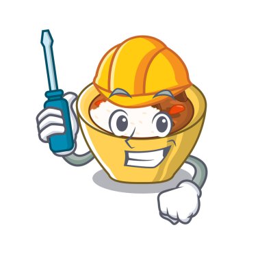 Karakter şeklinde Otomotiv köri pirinç