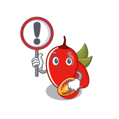 Karakter meyve sepetinde işareti tamarillo betaceum ile