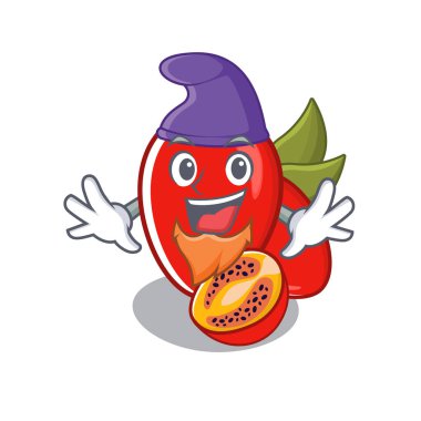 Karakter meyve sepeti elf tamarillo betaceum