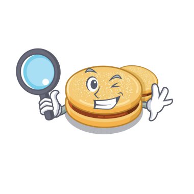 Karikatür şeklinde Dedektif alfajores