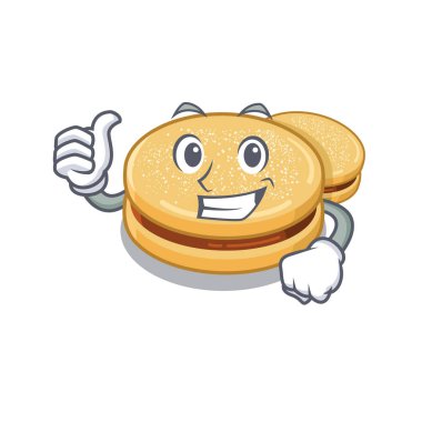 Karikatür şeklinde alfajores kadar Thumbs