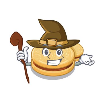 Cadı alfajores karakter fırınlarda pişirilir