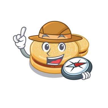 Explorer alfajores karakter fırınlarda pişirilir