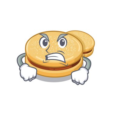 Kızgın alfajores karakter fırınlarda pişirilir