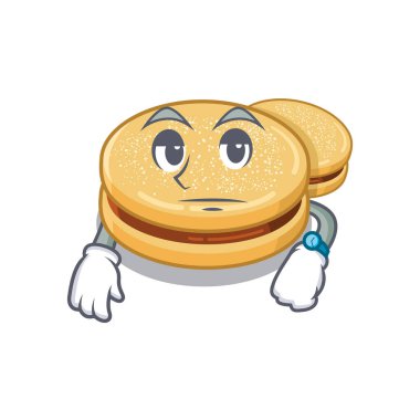 Maskot ile izole alfajores bekliyor