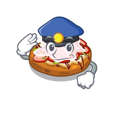 Polis bruschetta maskot kurulu yukarıda görev yaptı