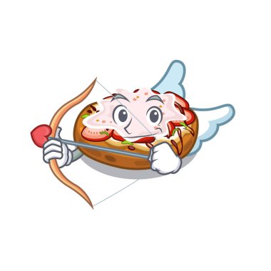 Cupid bruschetta maskot kurulu yukarıda görev yaptı