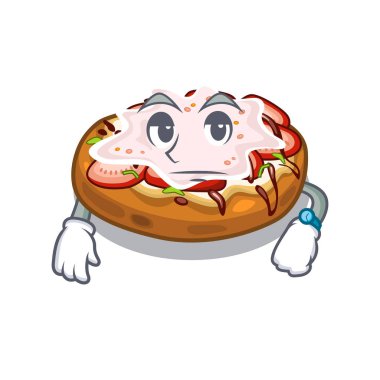 Karakter ile izole bruschetta bekliyor