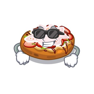 Bir karikatür lunchbox Süper serin bruschetta