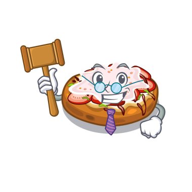 Yargıç bruschetta karakter izole