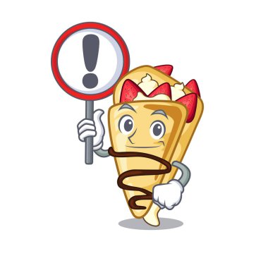 Tavada pişirilen çizgi film krepi ile