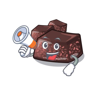 Megafonmizuyoukan ile maskot tabağında servis