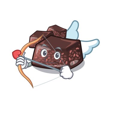 Cupid mizuyoukan bir maskot plaka hizmet