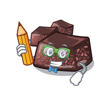 Karikatür şeklinde öğrenci mizuyoukan ile