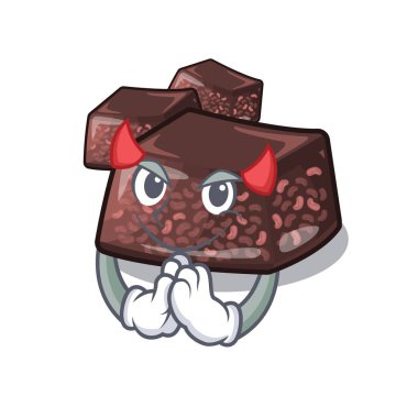 Buzdolabında Devil mizuyoukan karikatür chill