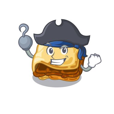 Maskot şeklinde korsan musakka