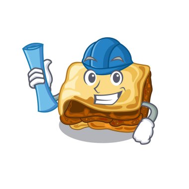 Mimar musakka karikatür tavada pişirilir