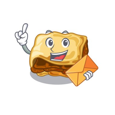 Zarf musakka ile karikatür tavada pişirilir