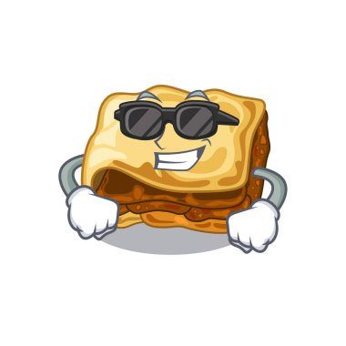 Süper serin musakka karikatür tavada pişirilir