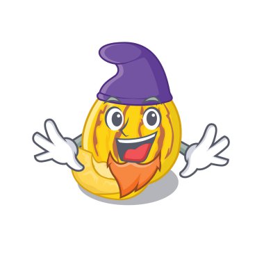 Elf pepino kavun maskot izole