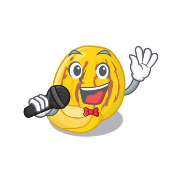 Karakter şekli ile singing pepino kavun