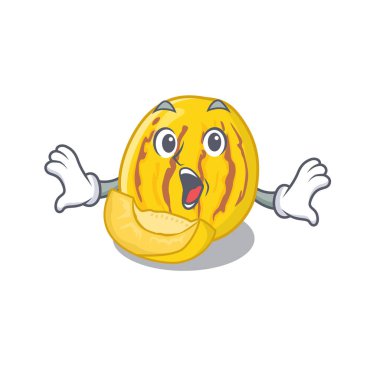 Karakter şekli ile sürpriz pepino kavun