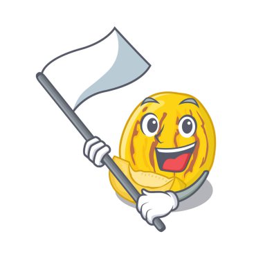 Karikatür gözlük bayrak pepino kavun suyu ile