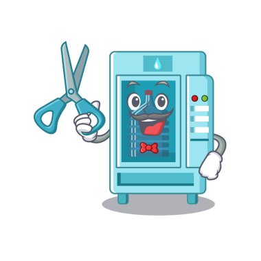 Maskot şeklinde berber su otomat