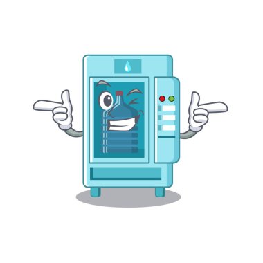 Bir karakterde wink su otomat