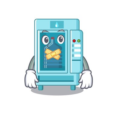 Masada sessiz karikatür su otomat