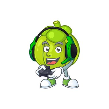 Madde gıda için oyun yeşil kabak sebze