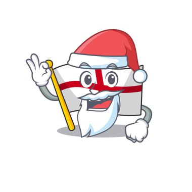Santa bayrağı İngiltere karakter direğine kaldırdı