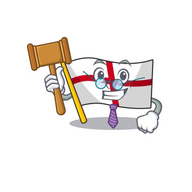 Yargıç bayrağı İngiltere karakter direğine kaldırdı