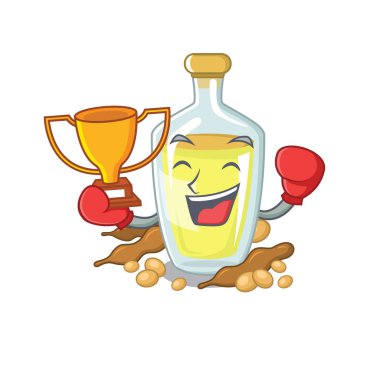 Karakter şekli ile boks kazanan soya yağı