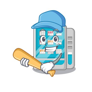 Çizgi filmde beyzbol ilaçları otomat oynamak