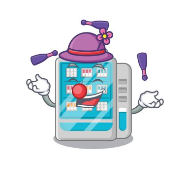 Bir maskot üzerinde ilaç otomat hokkabazlık