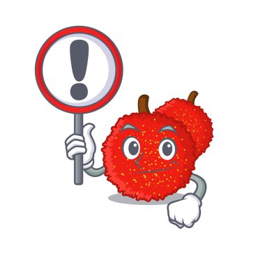 Maskot sepetinde işareti taze bayberry meyve ile