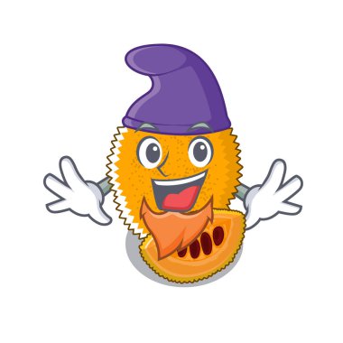 Bir karikatür buzdolabında Elf gac meyve