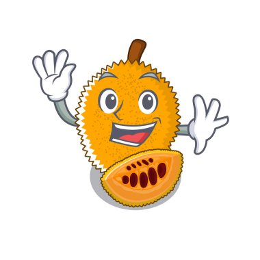 Karakter şekli ile gac meyve sallayarak