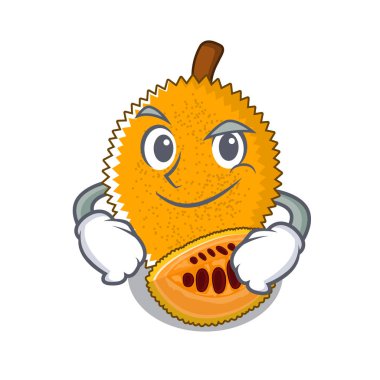 Karakter şekli ile gac meyve sırıtan