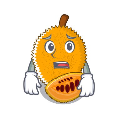 Korku gac meyve karikatür izole