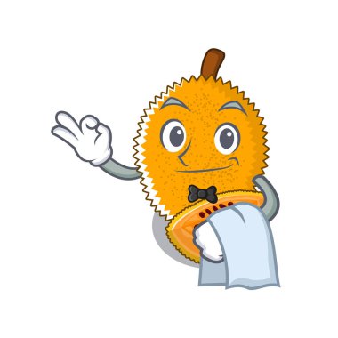 Garson gac meyve karikatür izole